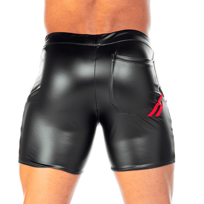 2 Fetiche Red Short vista posterior de Gigo Underwear