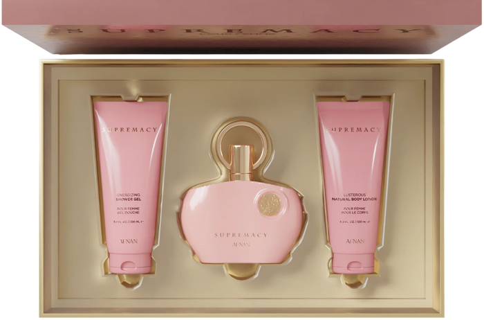 Afnan Supermacy Pink Edp Gift Set