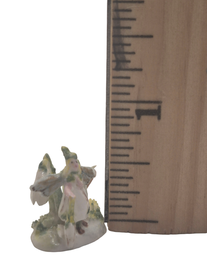 Anne Daulton – Porcelain Fairy Handpainted w/ Background