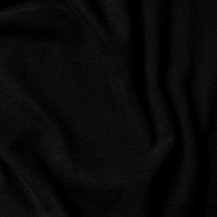 All Black Classic Polo 10-Pack, close-up of black fabric folds.