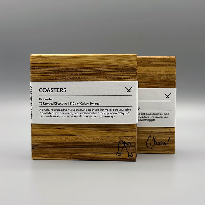 Coaster 2 Pack | Cheers - Greenbriar Market + Refillery