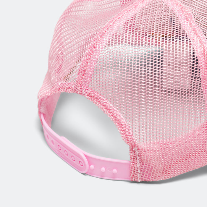 DENIM MEN LOVE CATS Trucker Cap - Pink/Sax