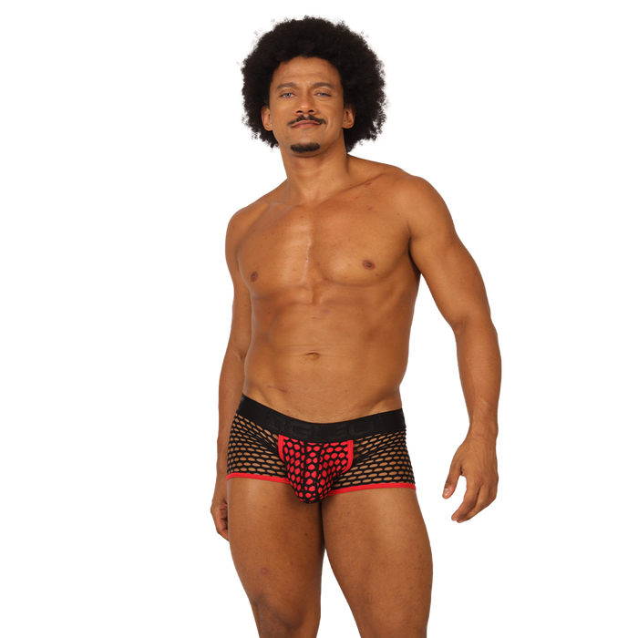 Fresh Red Trunk en modelo de Gigo Underwear