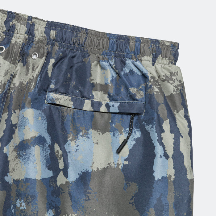 Hauge Printed Swimmers - Steel Blue