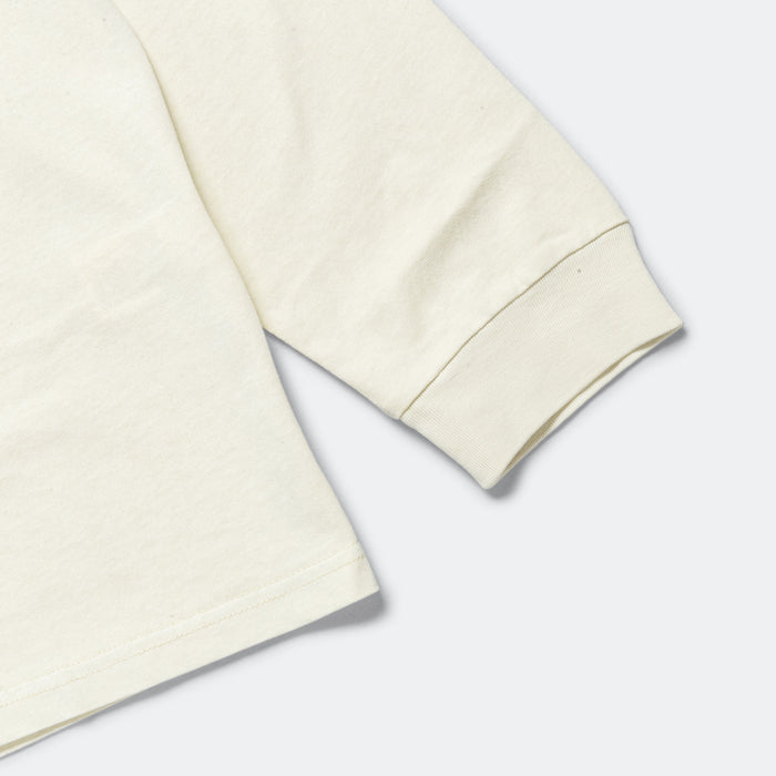 Long Sleeve Pocket Tee Pigment Dyed - Natural