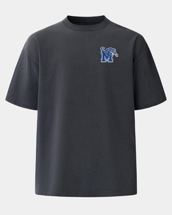 Memphis Slam Dunk Faze Heavyweight Tee Charcoal Front