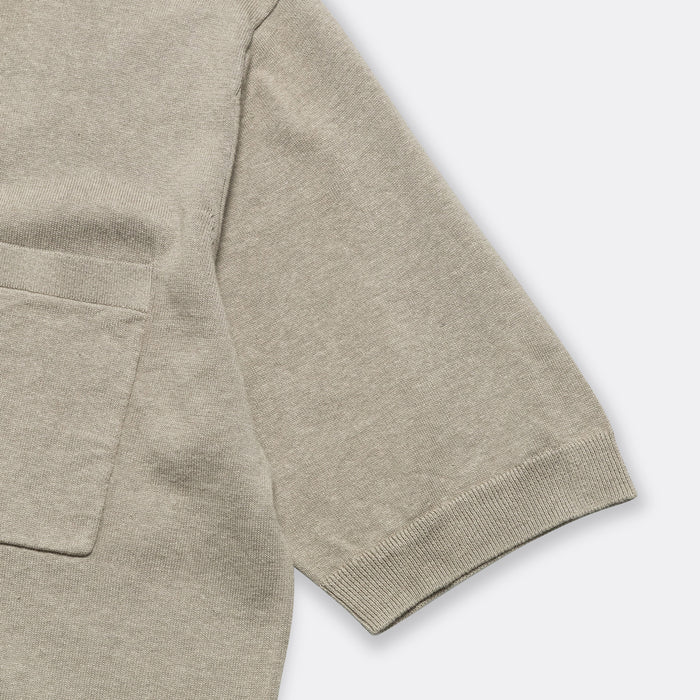 Rollo Cotton Linen SS Shirt - Clay