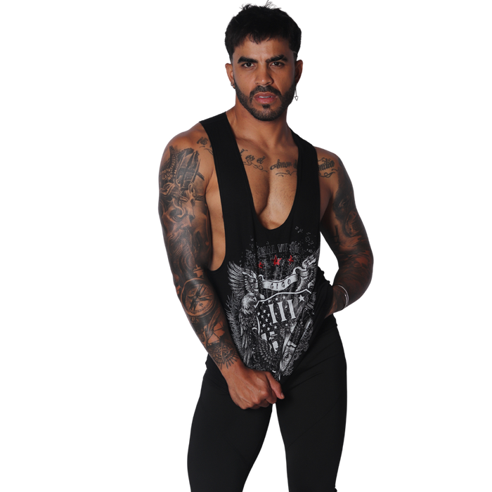 Vintage Tank en modelo de Gigo Underwear
