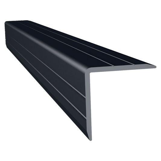 1-inch PVC Plastic Angle Extrusion, 10 Feet Length