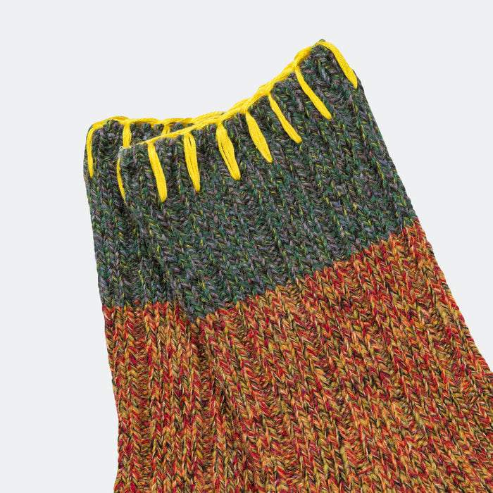 56Yarns Wool Grandrelle GOGH HOBO Stitch Socks - Pink