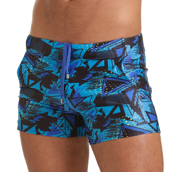 Abstract Beachwear vista frontal de Gigo Underwear