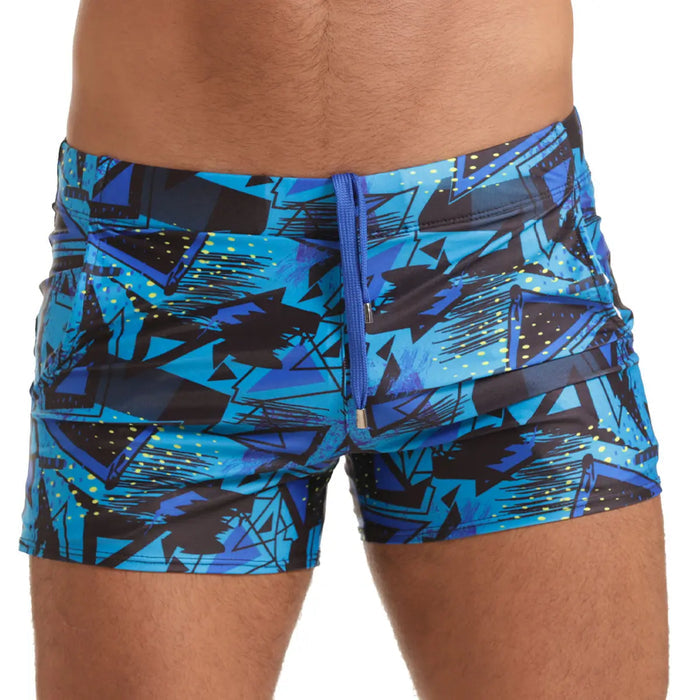 Abstract Beachwear vista posterior de Gigo Underwear
