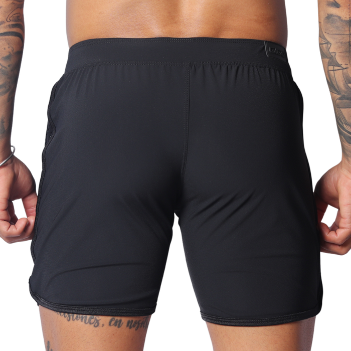 Ambitious Black Short vista posterior de Gigo Underwear