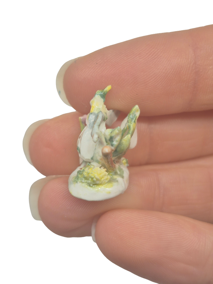 Anne Daulton – Porcelain Fairy Handpainted w/ Background
