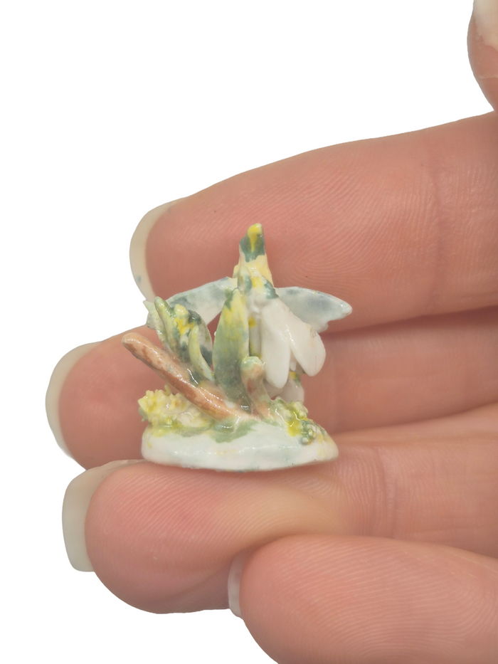 Anne Daulton – Porcelain Fairy Handpainted w/ Background