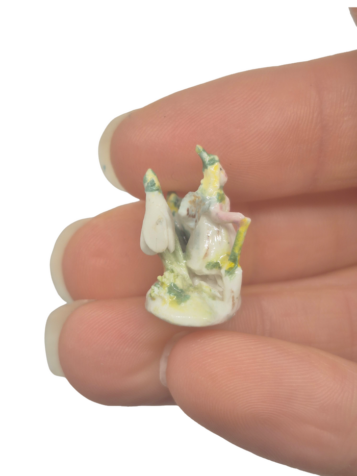Anne Daulton – Porcelain Fairy Handpainted w/ Background