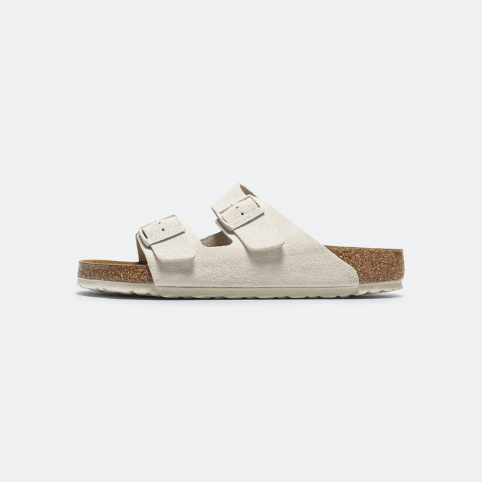 Arizona SFB - Antique White Suede Leather