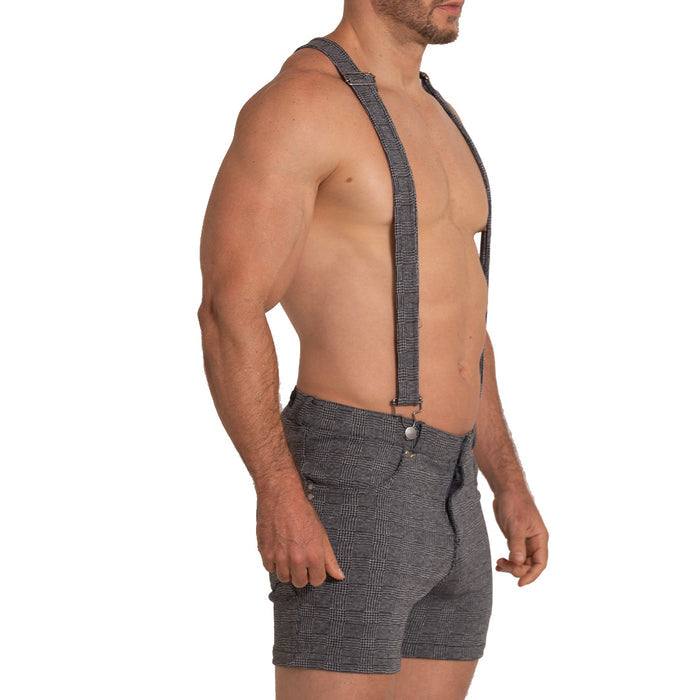 Aventurer Black Square Short vista frontal de Gigo Underwear