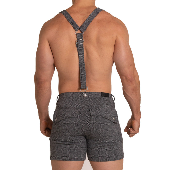 Aventurer Black Square Short vista posterior de Gigo Underwear