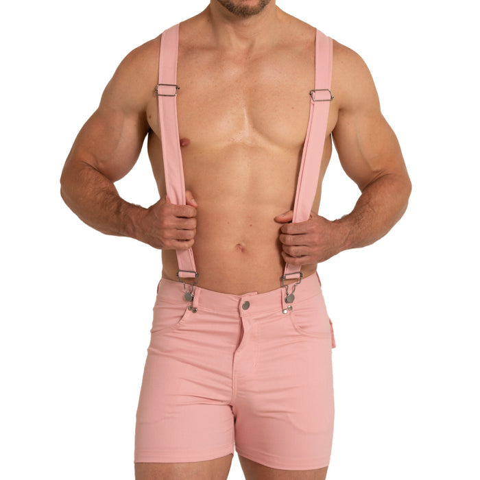 Aventurer Pink Short vista frontal de Gigo Underwear