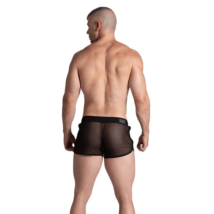 Bahia Black Hotshort en modelo de Gigo Underwear