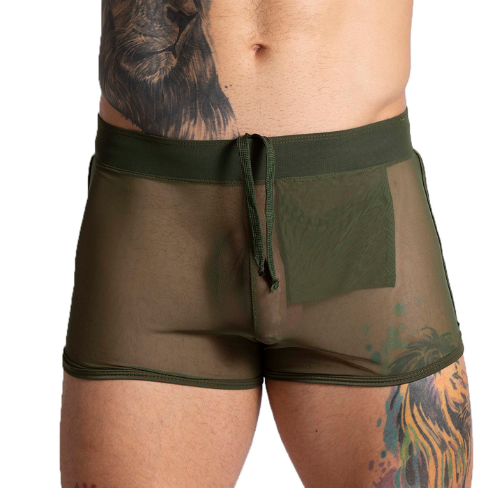 Bahia Green Hotshort de Gigo Underwear