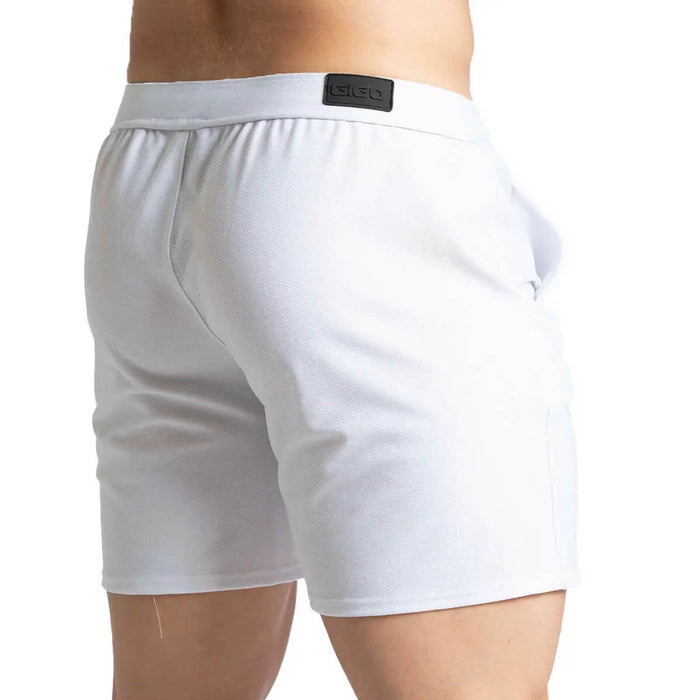 Belucci White Short vista posterior de Gigo Underwear