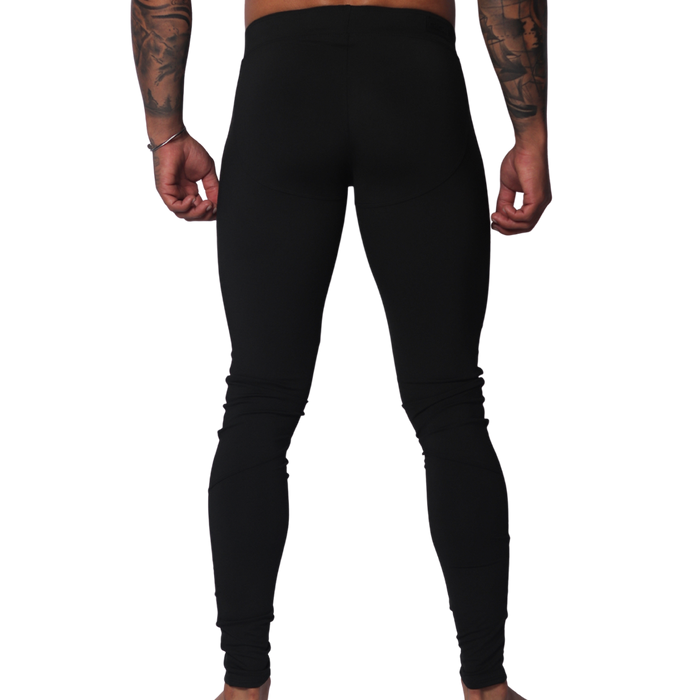 Black Forever Lycra vista posterior de Gigo Underwear