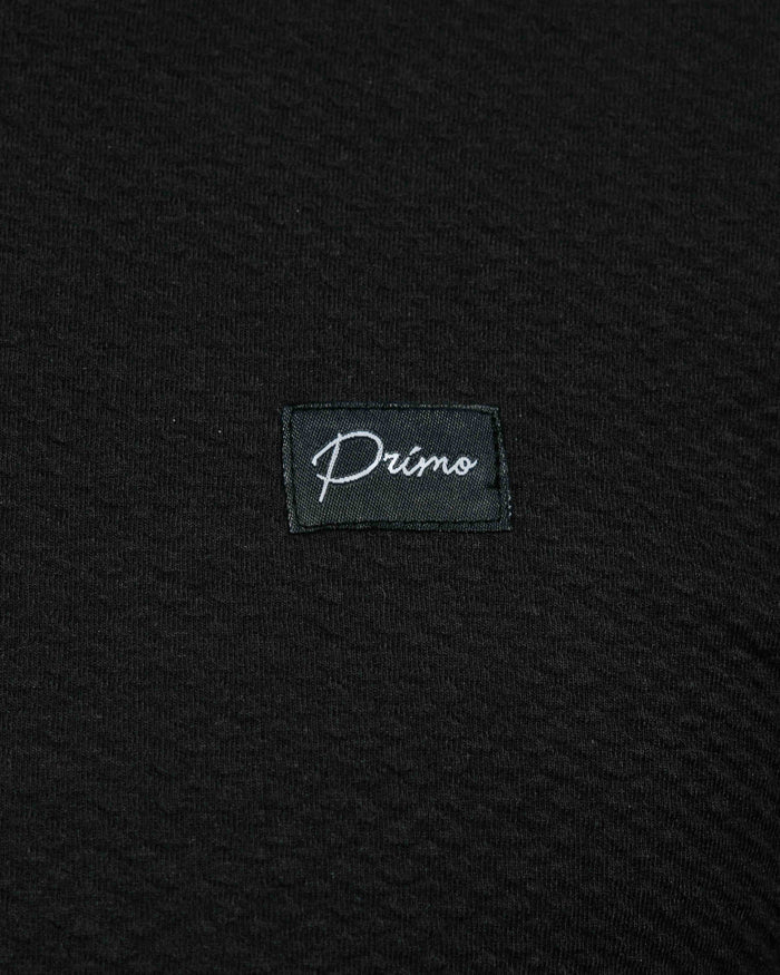 Black Waffle Hoodie