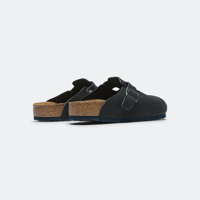 Boston Corduroy - Midnight Suede Leather