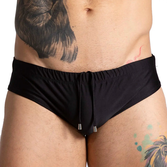 Brazilian Black Swim Brief de Gigo Underwear