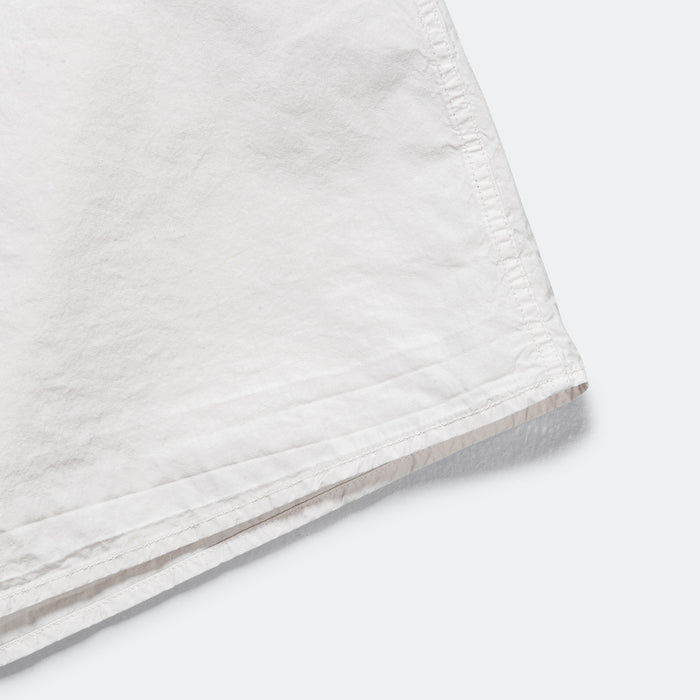 Carsten Cotton Tencel Shirt - Marble White