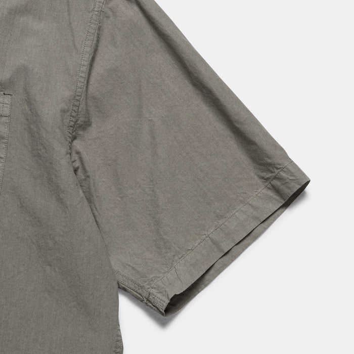 Carsten Cotton Tencel Shirt - Mid Khaki