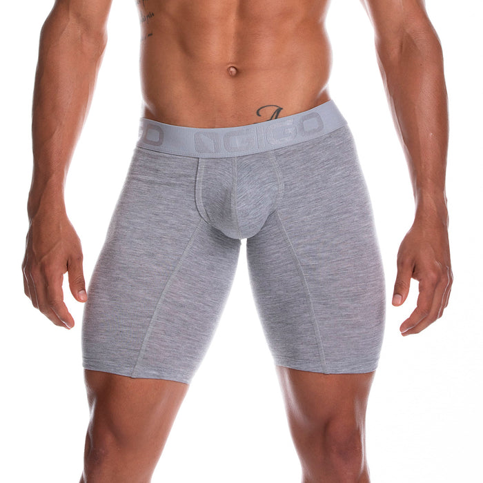 Cautious Gray Trunk Long de Gigo Underwear