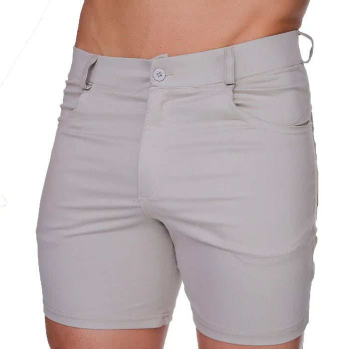 Classic Forever Beige Short vista frontal de Gigo Underwear