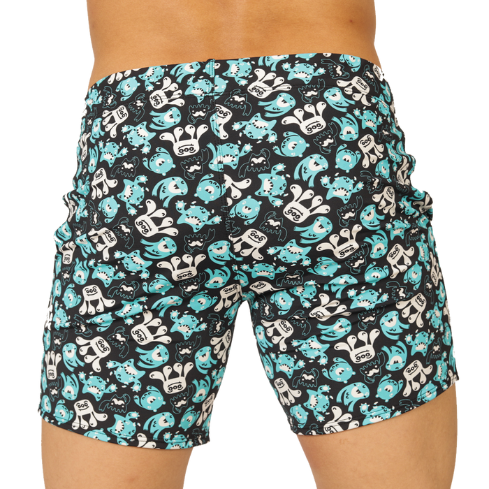 Comics Beachwear vista frontal de Gigo Underwear