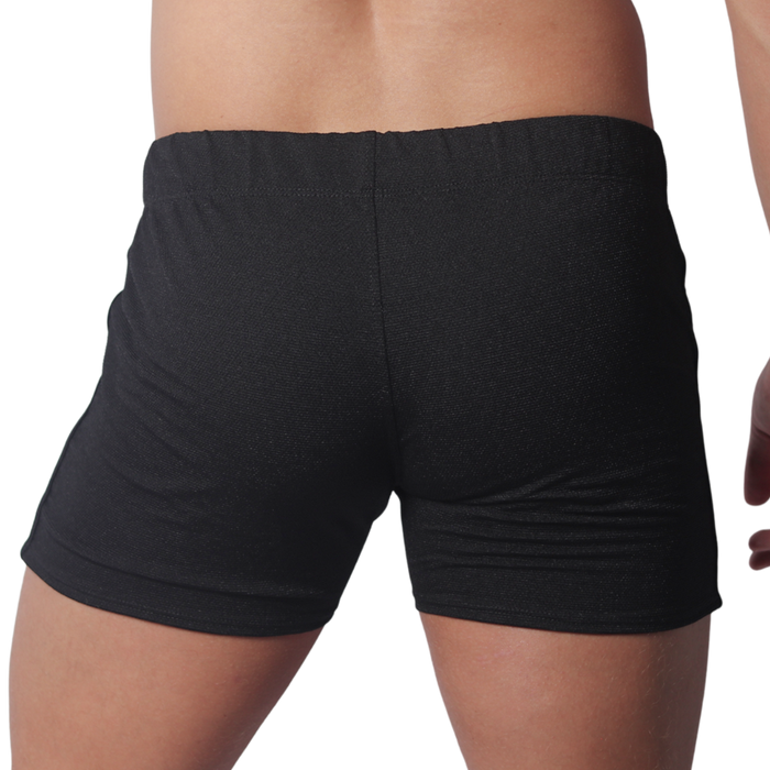 Cookie Black Short vista posterior de Gigo Underwear