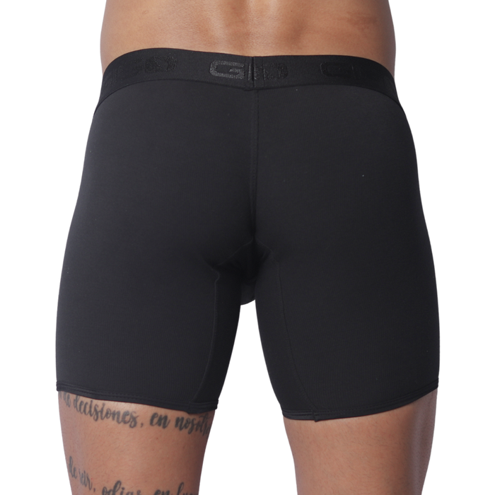 Cosmopolitan Black Trunk vista frontal de Gigo Underwear