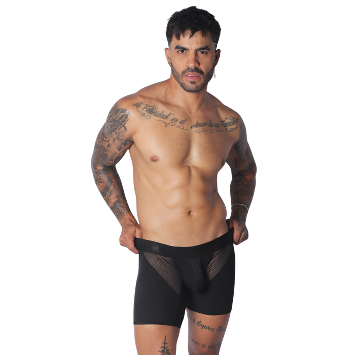 Cosmopolitan Black Trunk vista posterior de Gigo Underwear