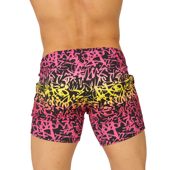 Crazy Beachwear vista posterior de Gigo Underwear