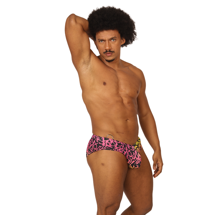 Crazy Swimbrief en modelo de Gigo Underwear