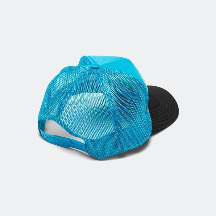 DENIM MEN LOVE CATS Trucker Cap - Blue/Black