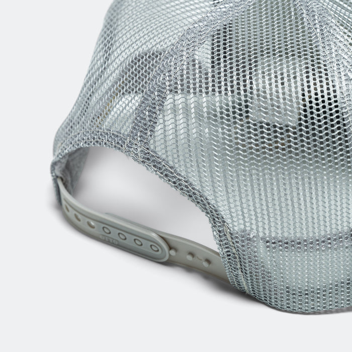 Denim Repair Service Denim Reconstruction Truck Cap - Grey