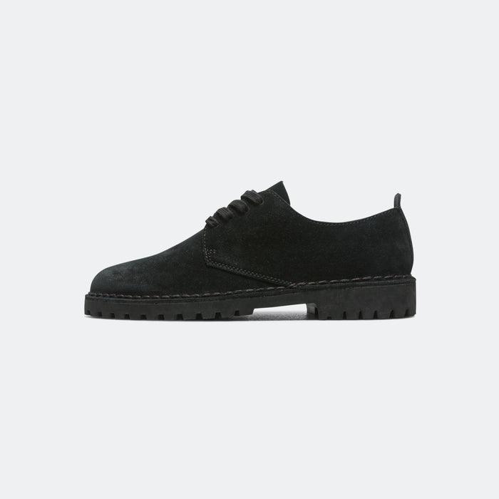 Desert Rock Low - Black Suede