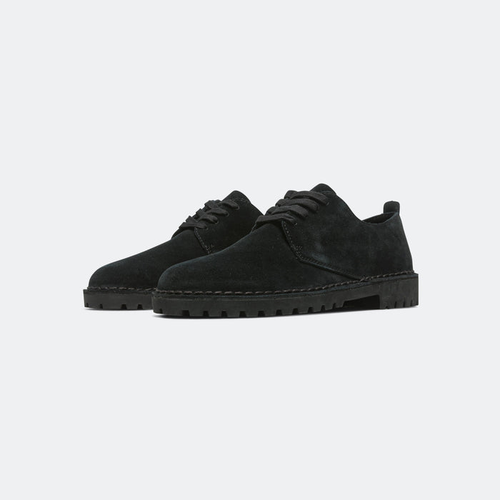 Desert Rock Low - Black Suede