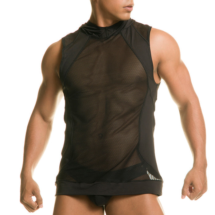 Destructive Black Hoody Tshirt de Gigo Underwear