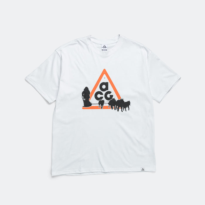 Dri-FIT 'Dog Sled' SS Tee - Summit White