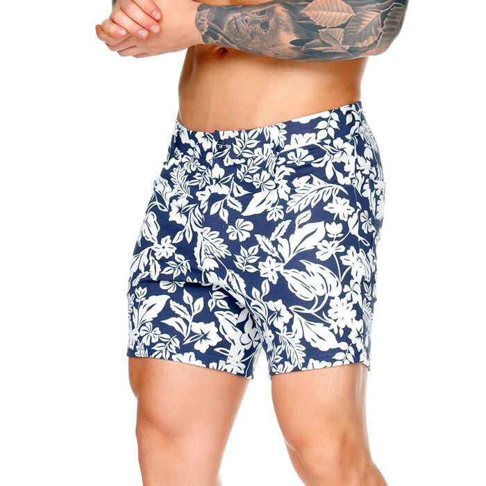 Dynasty Blue Short vista frontal de Gigo Underwear
