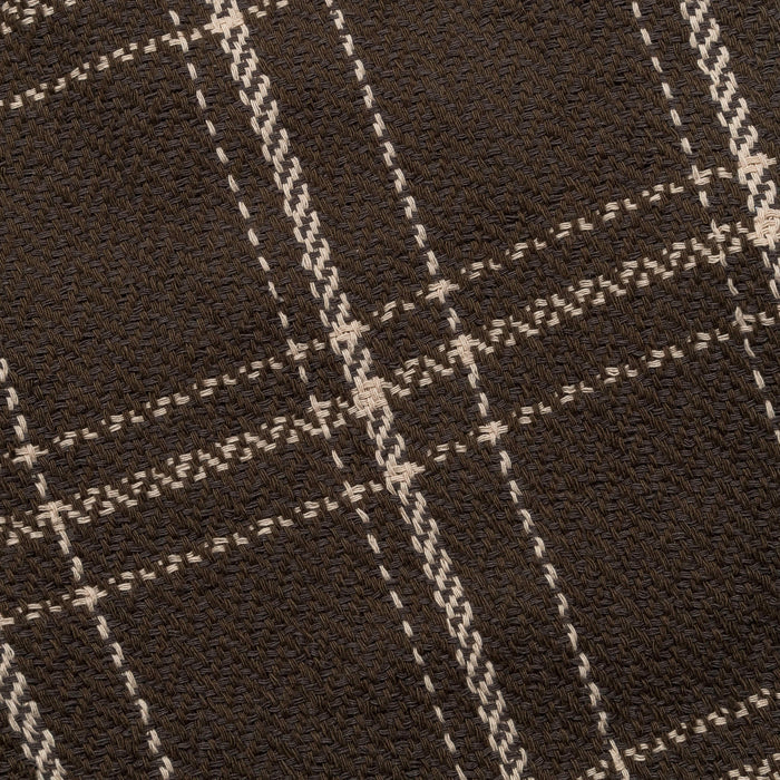 Easy Shorts Loose Weave Plaid - Brown