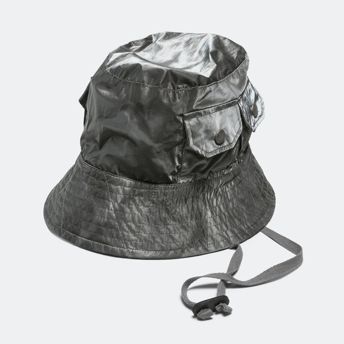 Explorer Hat - Silver Nylon Shadow Print